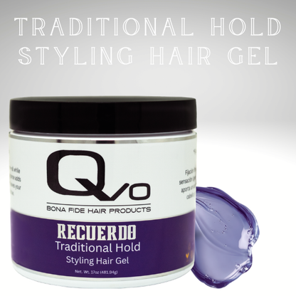 Recuerdo Traditional Hold  Styling Gel 17oz.